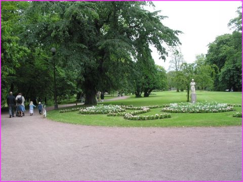 Un joli parc � G�teborg