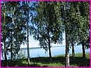Un beau site pour se poser avec vue sur le lac � Jokoping