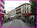 Le centre tr�s anim� et commer�ant de G�teborg