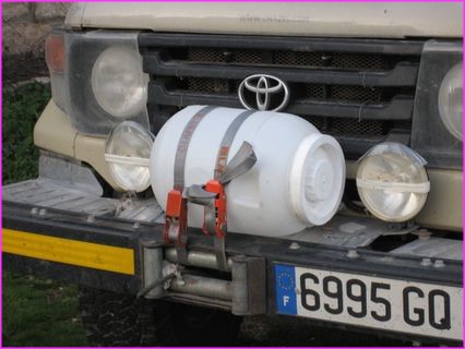 La machine � laver le linge : un bon syst�me qui fait le travail quand on roule !