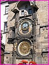 L'horloge astronomique sur la Staromestsk� Namesti (la place principale de Prague)