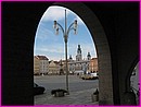 La grande place de Cesk� Budejovice