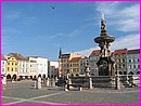 La grande place de Cesk� Budejovice et encore de belles fa�ades