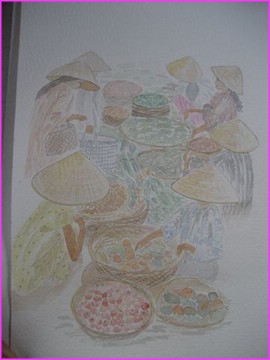 .... et celle l� ? Une est de Patricia et l'autre est faite par un ... �l�phant (ne riez pas c'est v�ridique). A vous de deviner ....