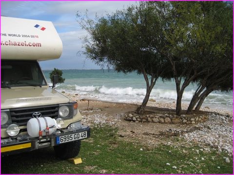 Beau s�jour au pied d'un beau mimosa et au bord de la grande bleue