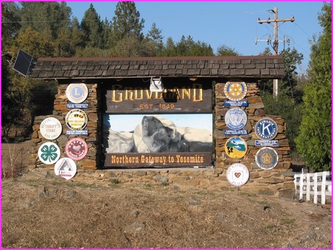 D�but du parc de Yosemite