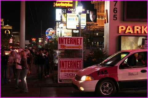 Effarant : 12 $ de l'heure l'acc�s � Internet � LV (faites vos comptes avec 20 cents la minute)