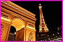 Paris ou pas Paris : encore Pas, c'est le fameux h�tel casino Paris Las Vegas. On s'y croirait ... chez nous