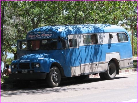 Un de nos (rares) voisins lors d'un bivouac : celui l� est Argentin